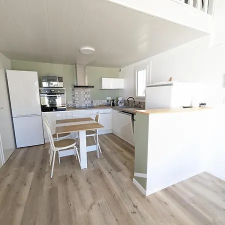 T2 Mezz. Climatisee Pour 6 Pers Avec Wifi, Parking & Proche - Fr-1-797-43 Villa Port-la-Nouvelle
