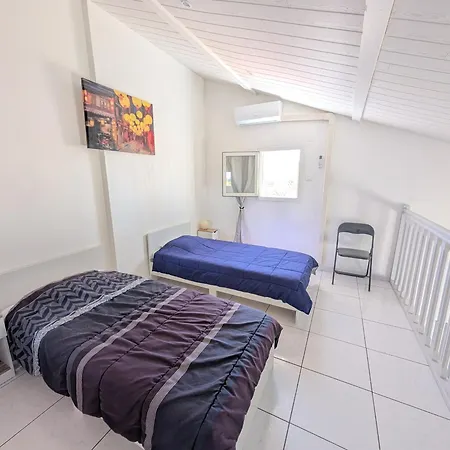 Villa T2 Mezz. Climatisee Pour 6 Pers Avec Wifi, Parking & Proche - Fr-1-797-43